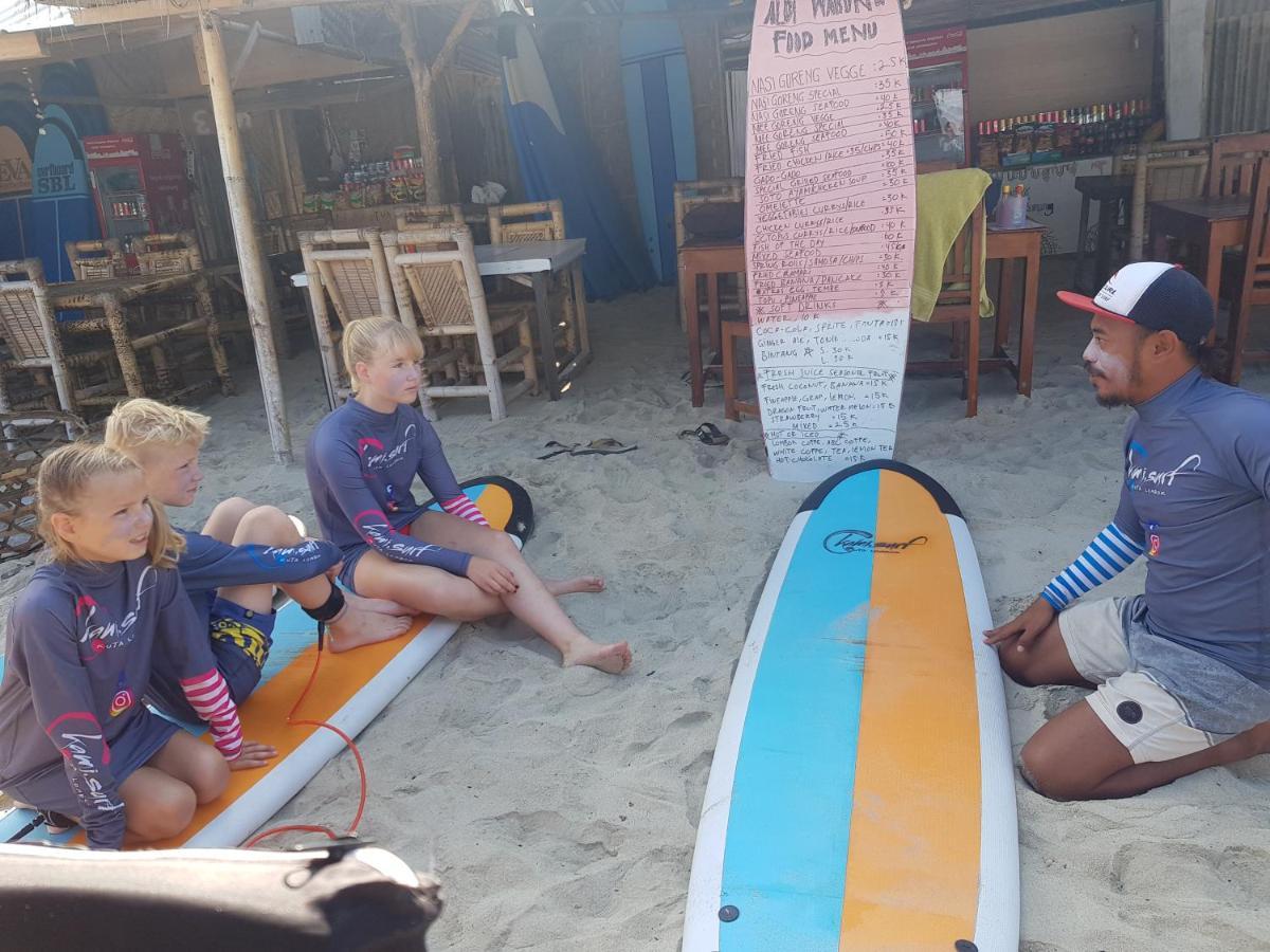 Tropical Sunday Bungalow - Surf And Stay Selong Belanak Eksteriør bilde